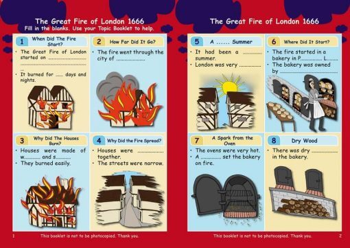KS1 History: Great Fire of London