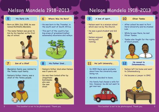 KS2 History Revision Book Nelson Mandela
