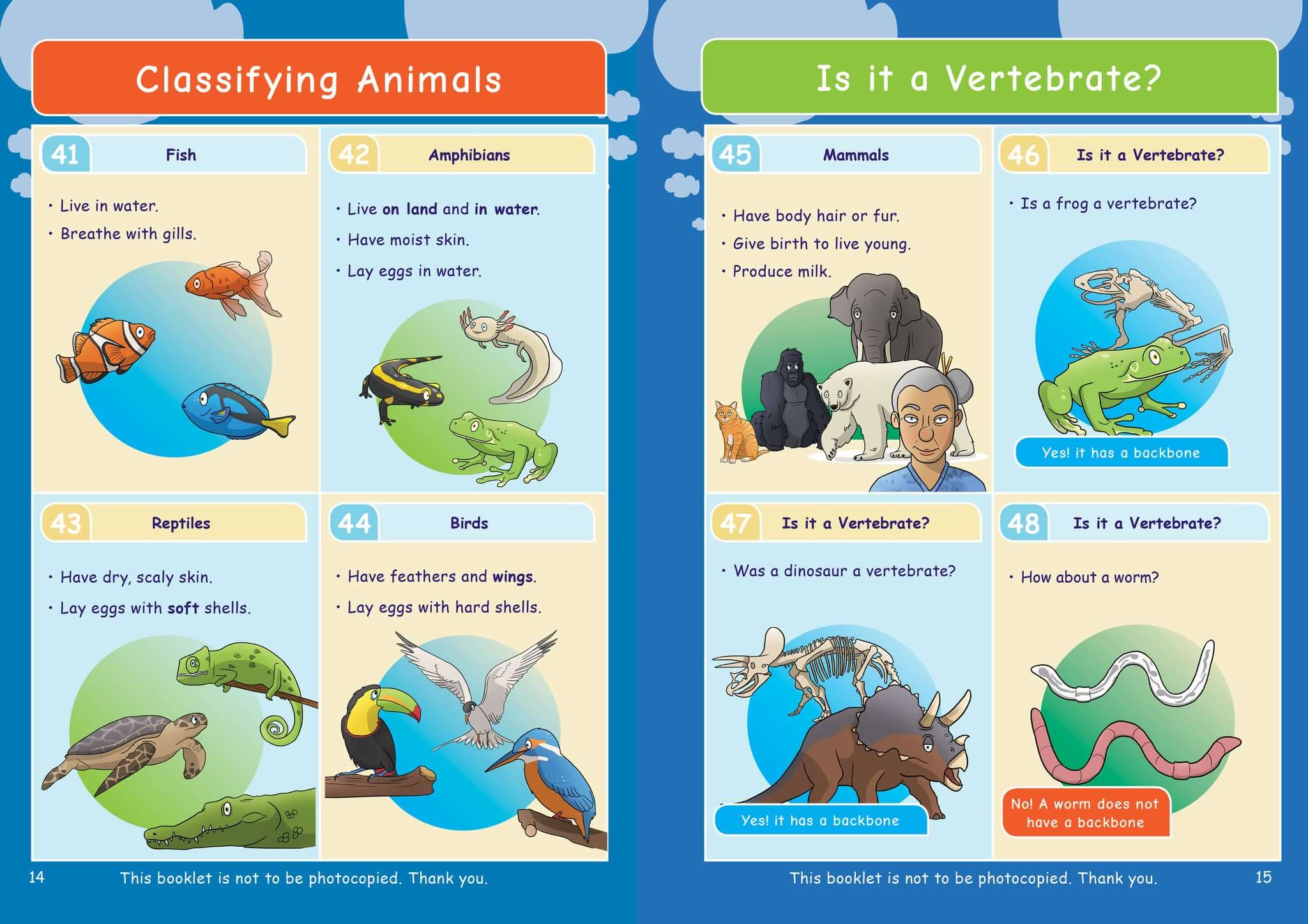 KS2 Biology Living Things & Their Habitats Resources For Dyslexics