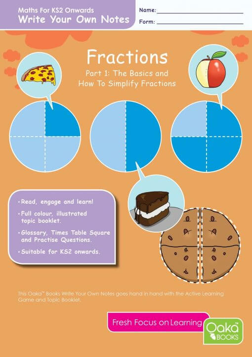 Maths Fractions 1: The Basics & How to Simplify Fractions