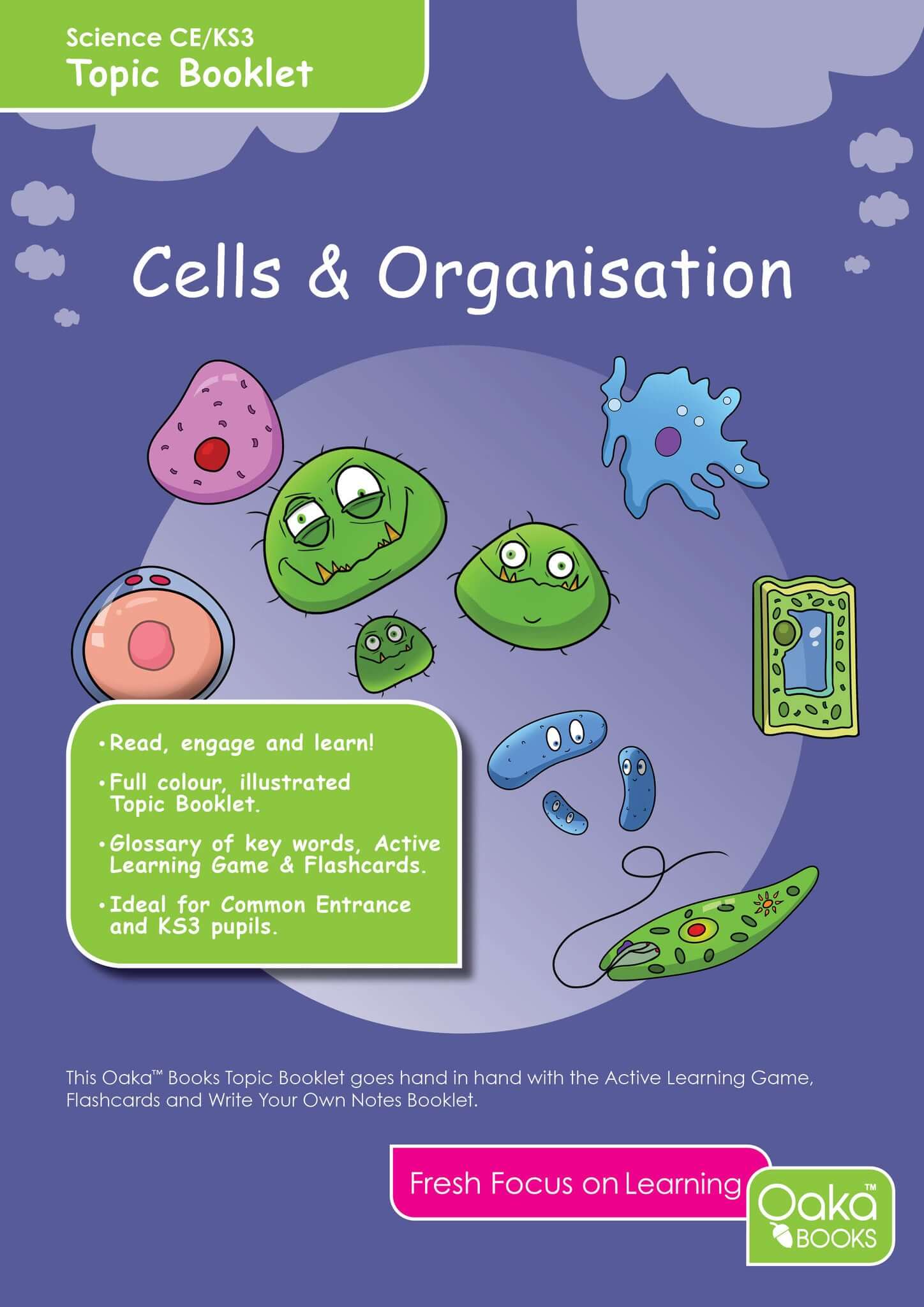 CE KS3 Biology: Cells & Organisation Part 1 | Resources For Dyslexics