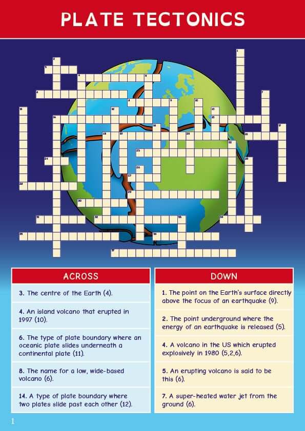 CE Level 2 Geography Revision | Crosswords | Resources For ...