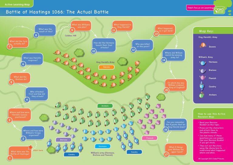 CE KS3 History The Battle of Hastings Resources For Dyslexics