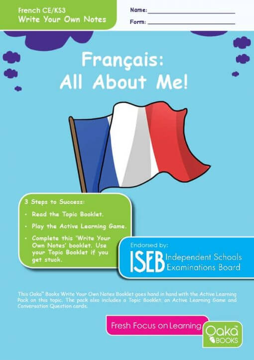 CE/KS3 French: All About Me