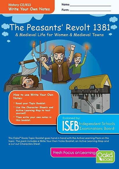 CE/KS3 History: The Peasants' Revolt (and Medieval Life in Towns & for Women)