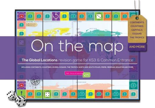 CE/KS3 Geography: On The Map - The Global Locations Game (£29.98 inc. VAT)